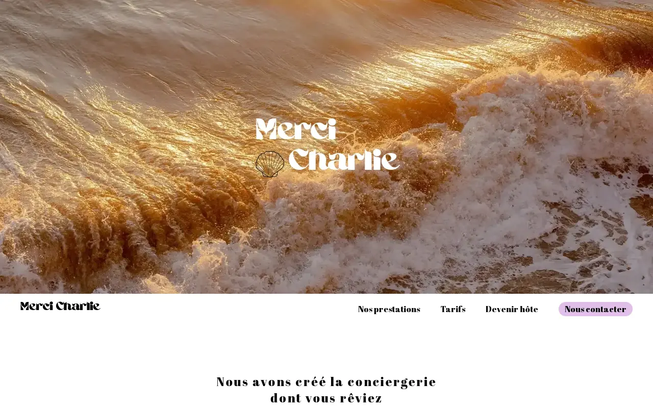 Homepage merci-charlie.fr