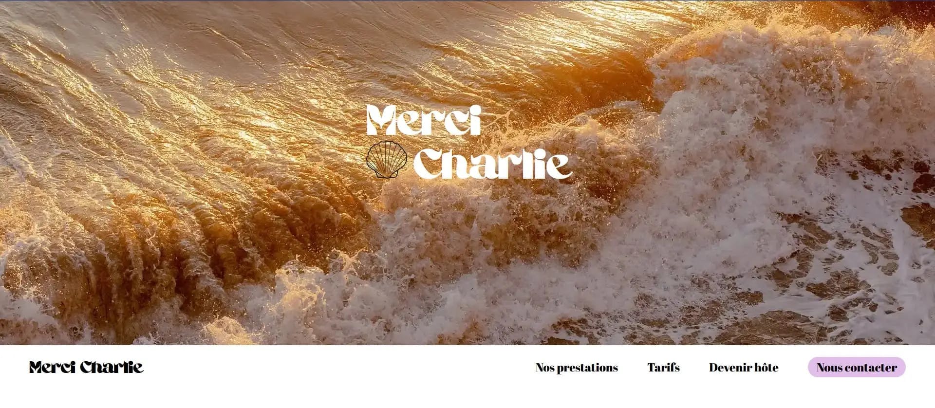 Homepage merci-charlie.fr